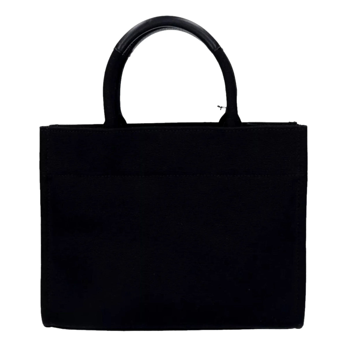 Versace Nero Canvas Studded Logo Totebag