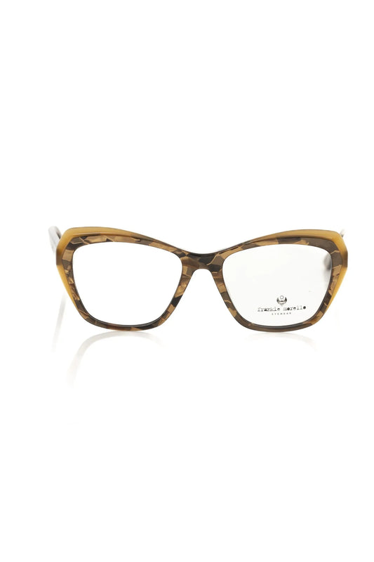 Frankie Morello Beige Acetate Women Frame