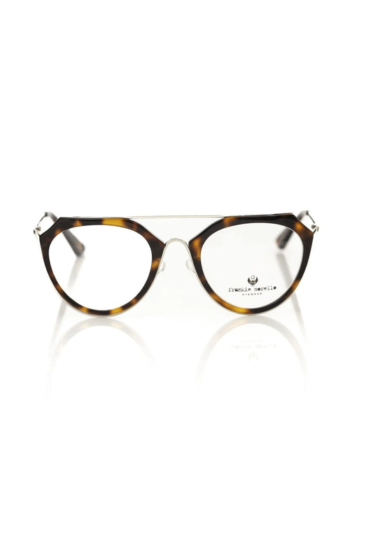 Frankie Morello Brown Acetate Women Frame