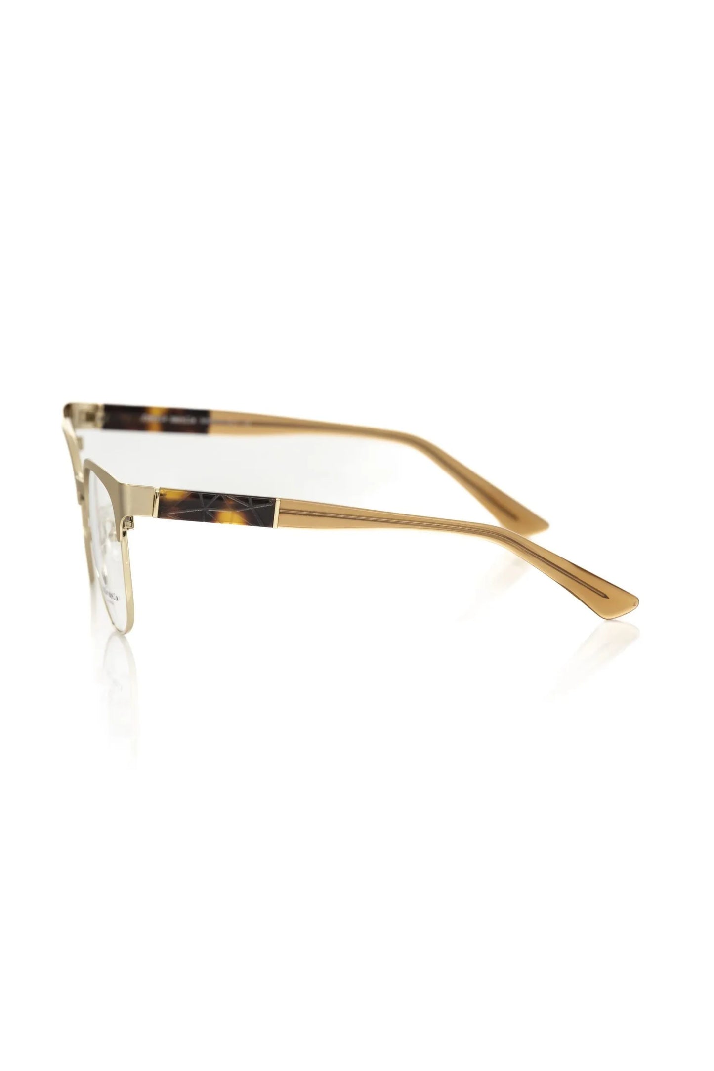 Frankie Morello Gold Acetate Women Frame