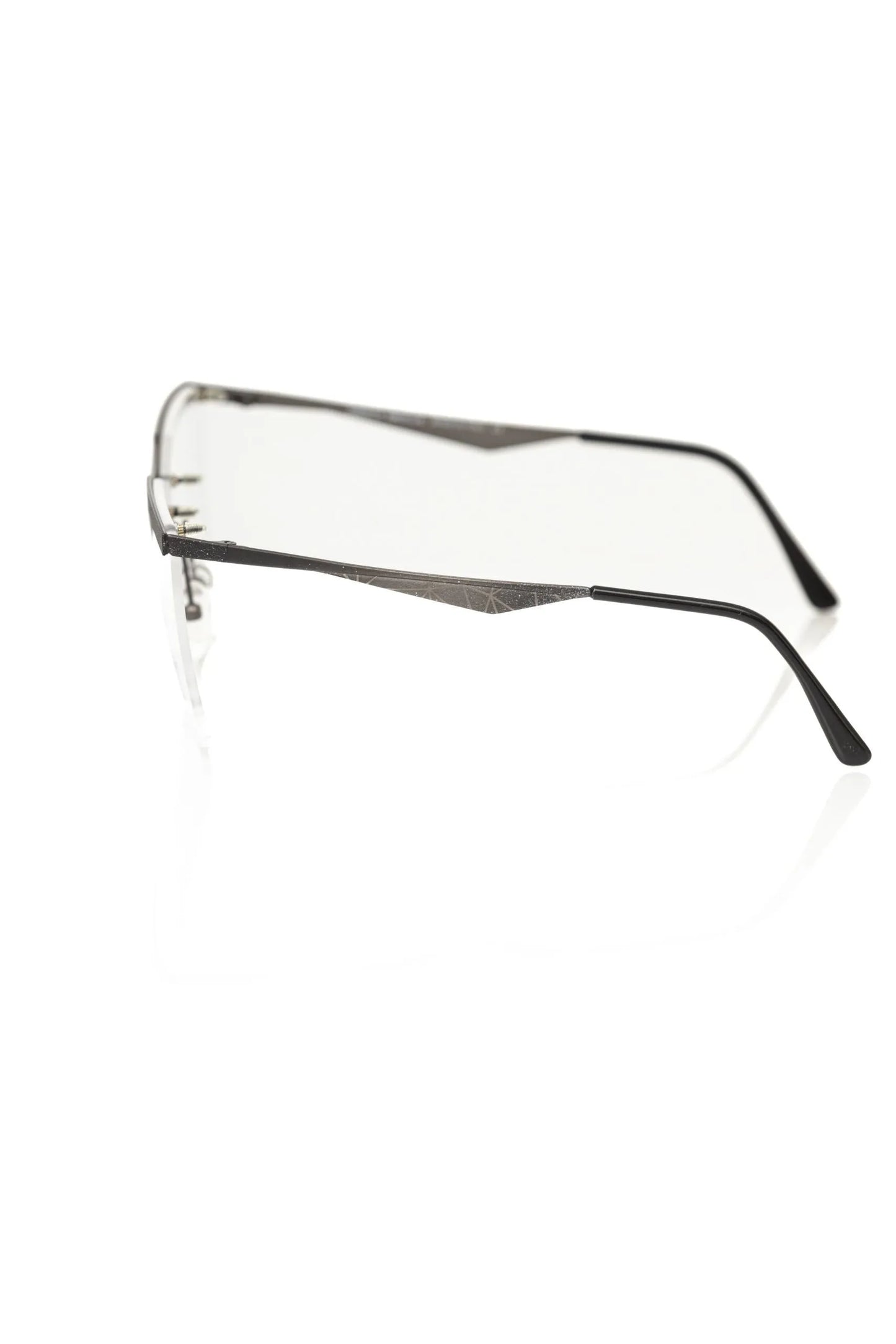 Frankie Morello Black Metallic Women Frame