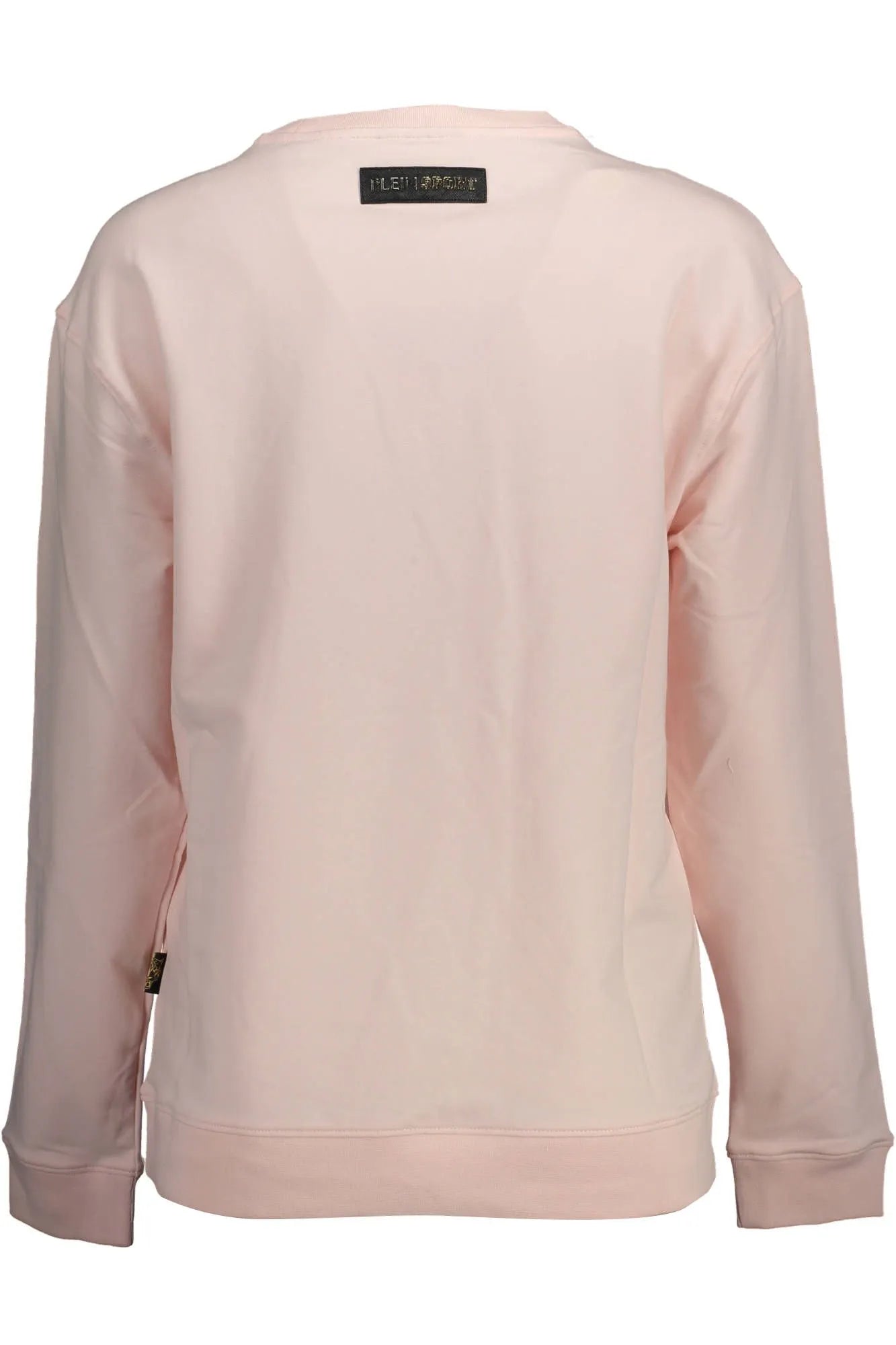 Plein Sport Chic Pink Contrast Detail Sweatshirt