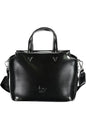 BYBLOS Elegant Black Two-Handle Bag with Contrasting Details