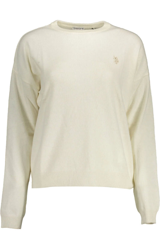 U.S. POLO ASSN. Elegant Long-Sleeved Embroidered Sweater