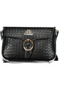 La Martina Elegant Black Shoulder Bag with Contrasting Details