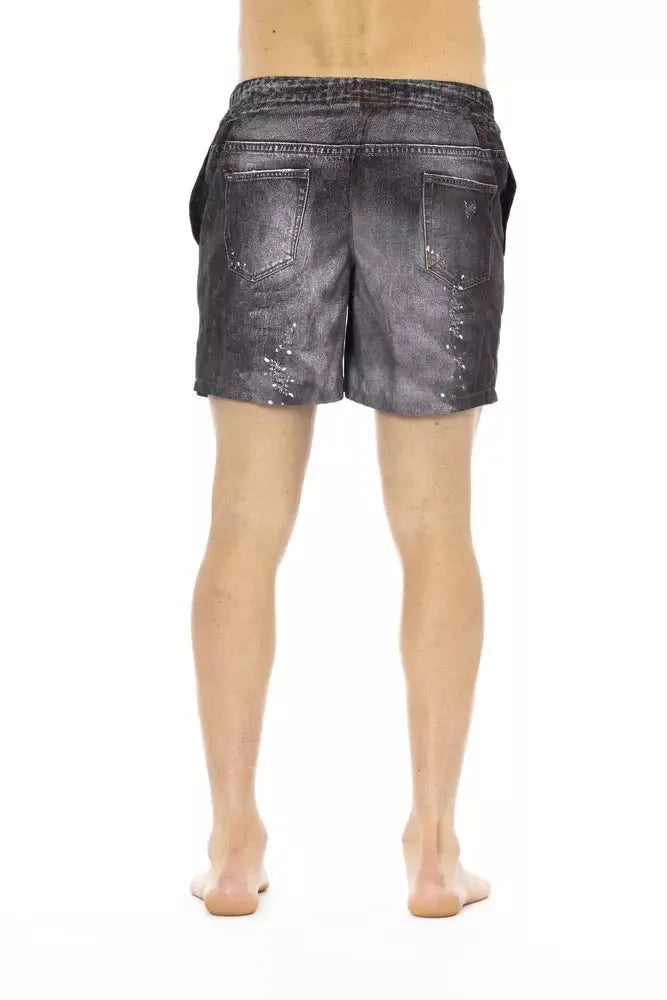 Just Cavalli Elegant Beachside Charm Men's Swim Shorts