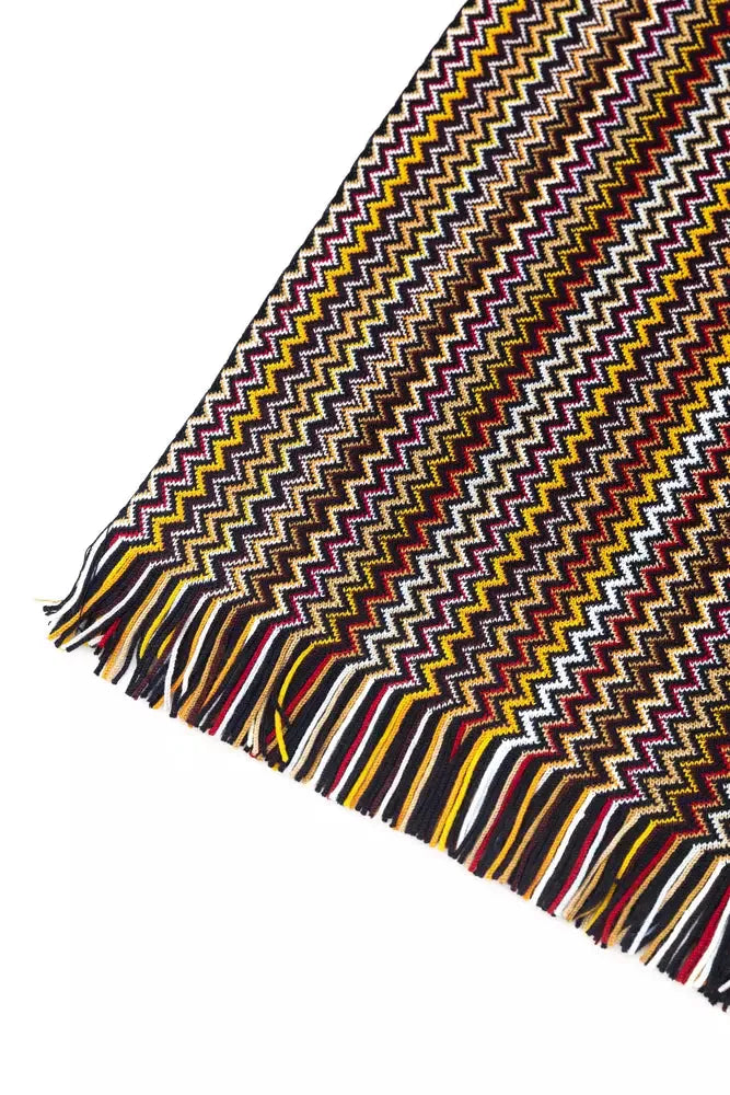 Missoni Multicolor Wool Men Scarf