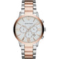 Emporio Armani Elegant Two-Tone Timepiece for Men