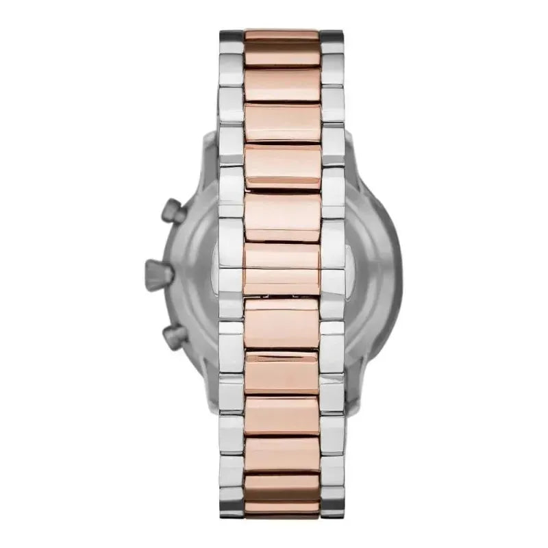 Emporio Armani Elegant Two-Tone Timepiece for Men