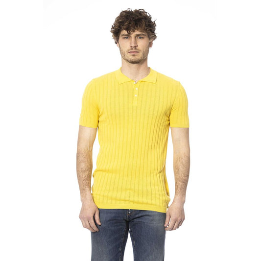 Distretto12 Sunshine Yellow Short Sleeve Polo