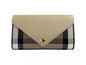 Burberry Hannah Small House Check Coca Leather Crossbody Bag