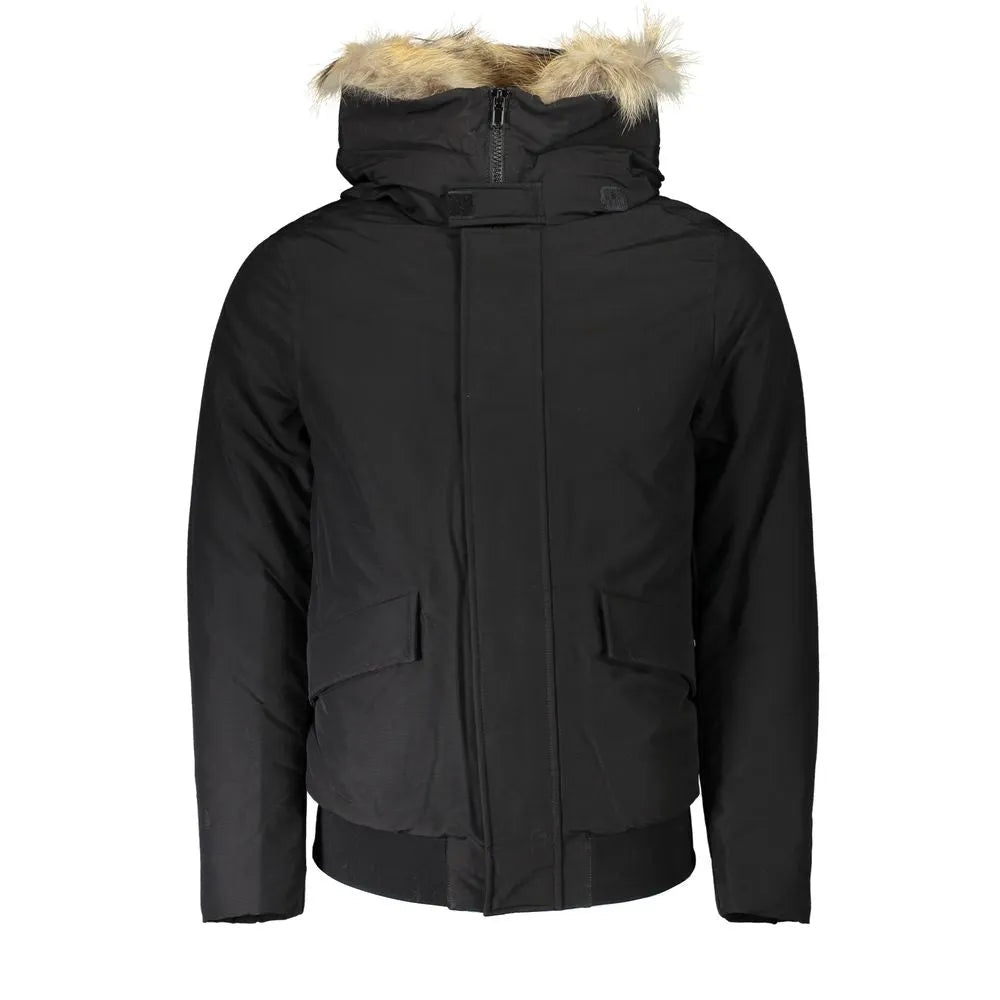 Woolrich Black Cotton Jacket