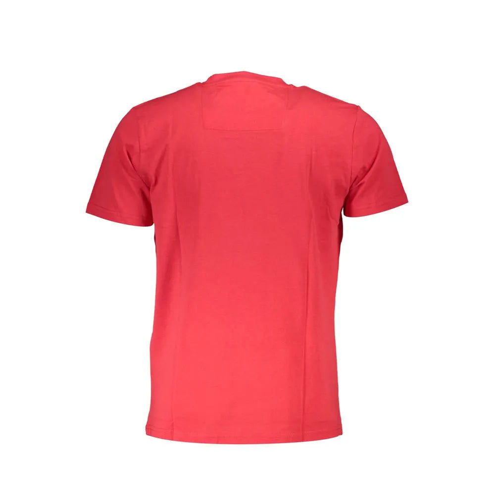 Cavalli Class Red Cotton T-Shirt