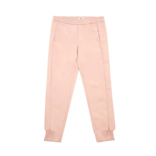 Lardini Elegant Pink Polyester Pants for Women