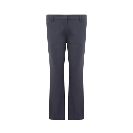 Lardini Chic Blue Linen Trousers