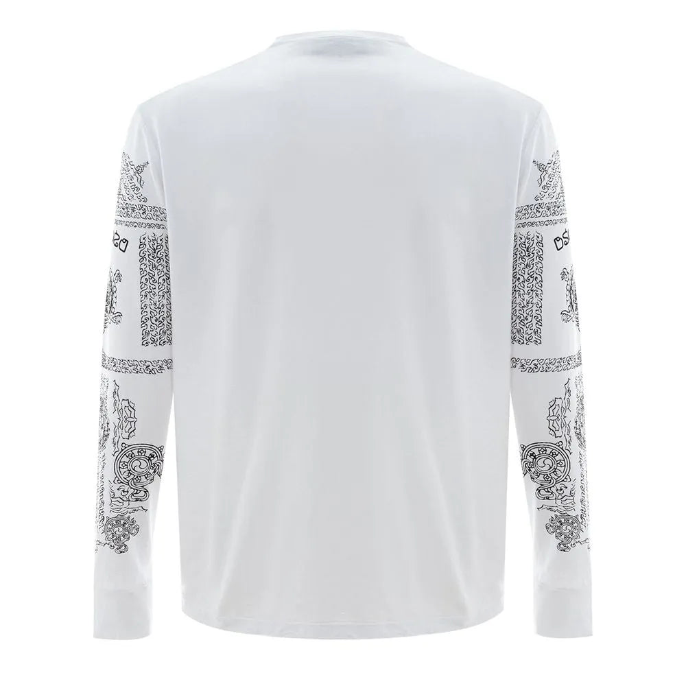 Dsquared² White Cotton T-Shirt