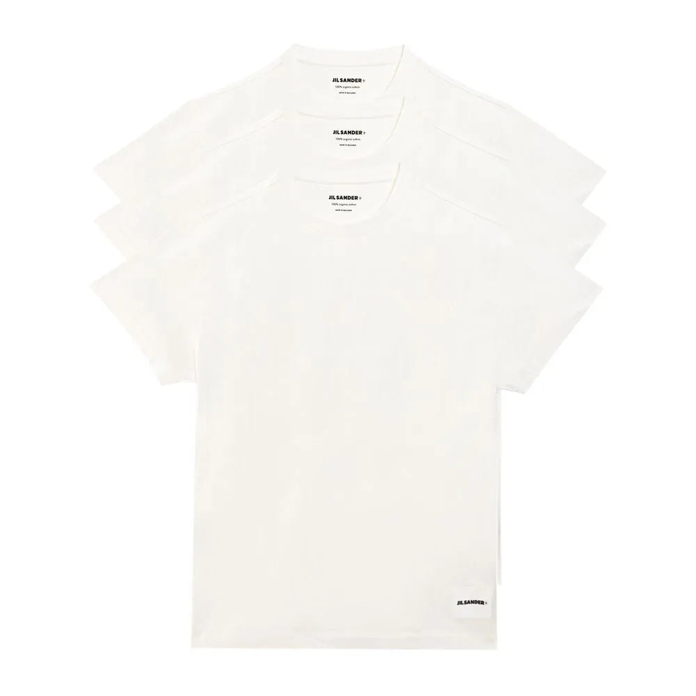 Jil Sander White Cotton Organic T-Shirt