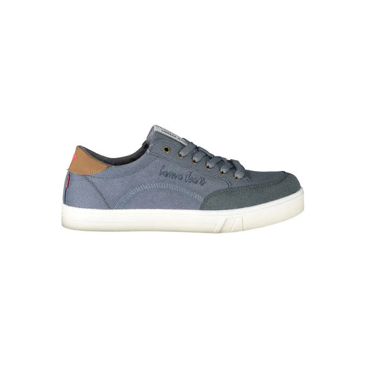 Carrera Blue Polyester Sneaker