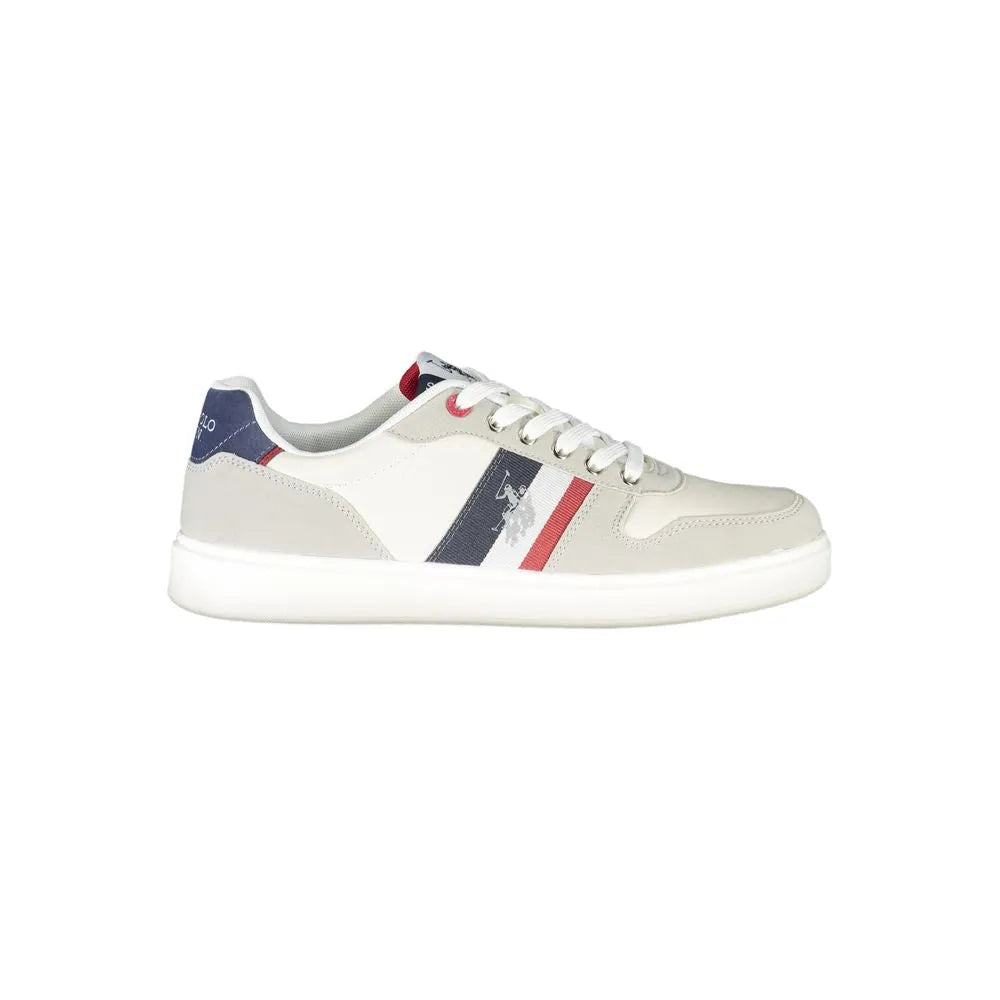 U.S. POLO ASSN. Sleek Lace-Up Sneakers with Contrast Detailing