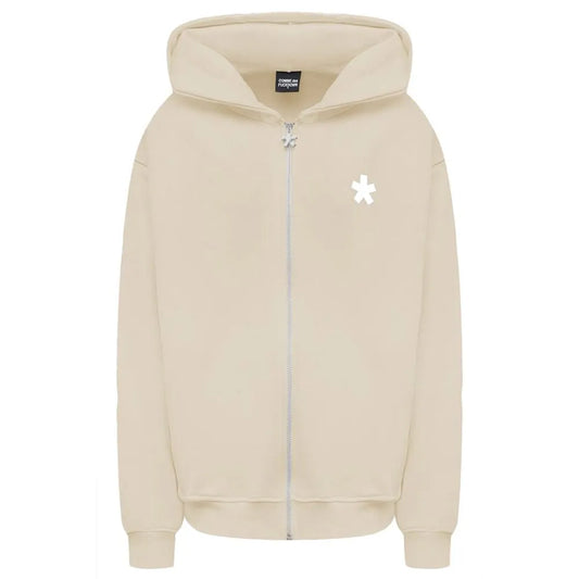 Comme Des Fuckdown Beige Cotton Sweater