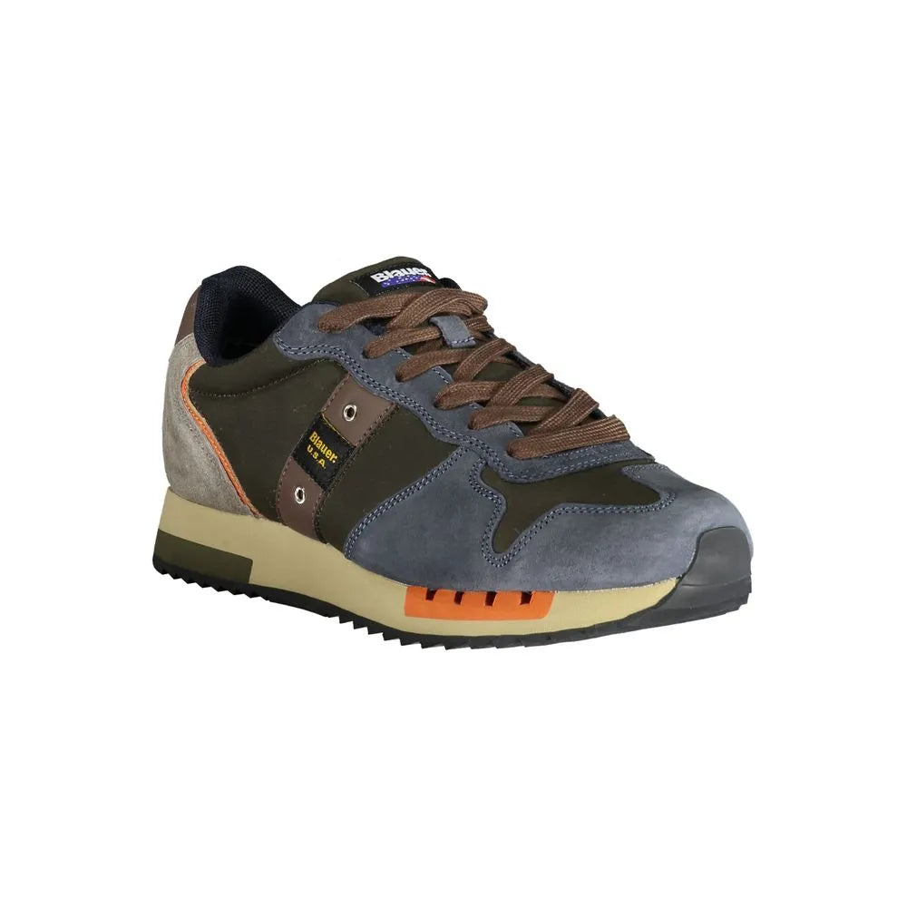 Blauer Blue Polyester Sneaker