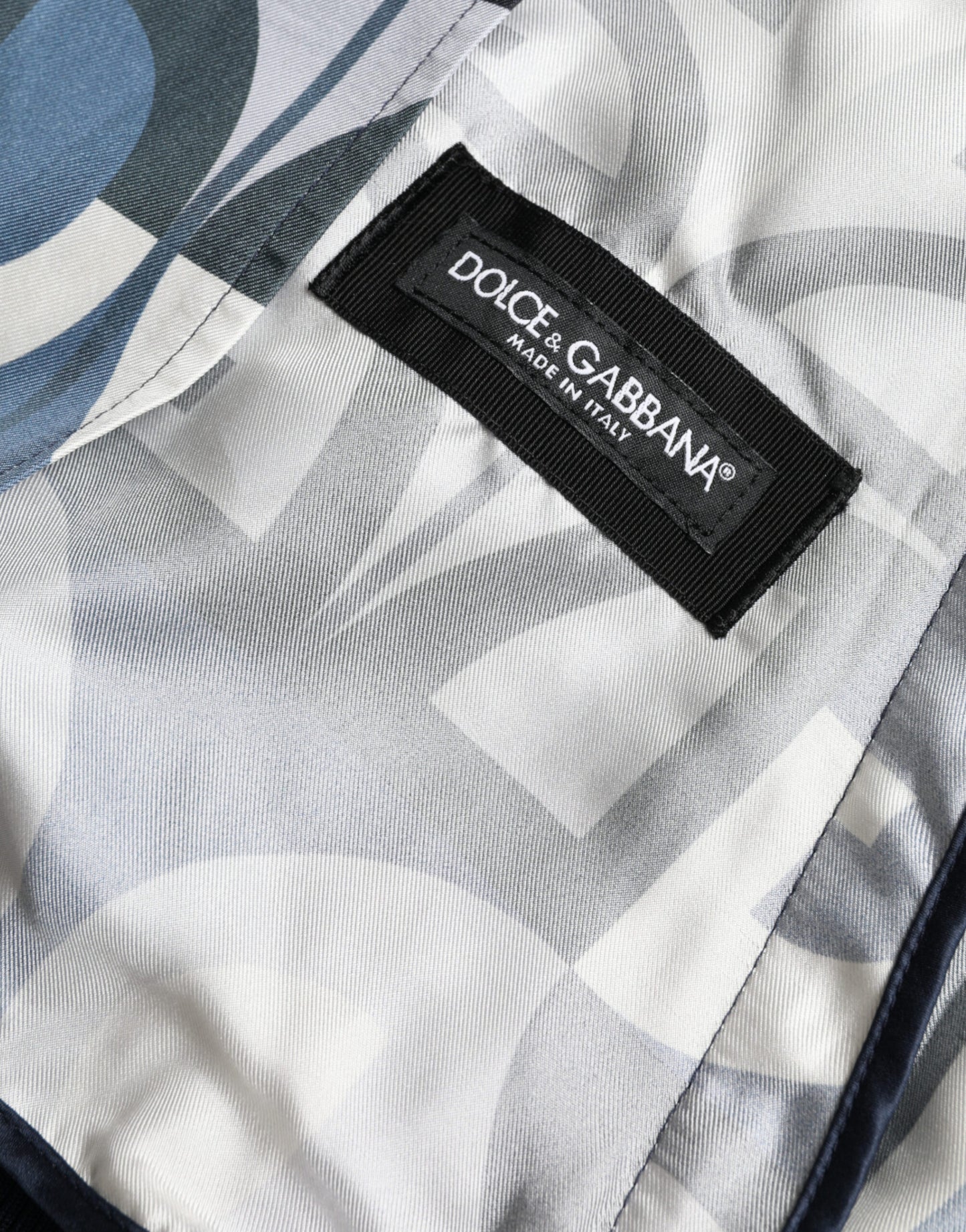 Dolce & Gabbana Multicolor Silk Bomber Jacket - Classic Elegance