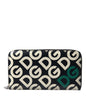 Dolce & Gabbana Multicolor Leather Continental Zip Wallet
