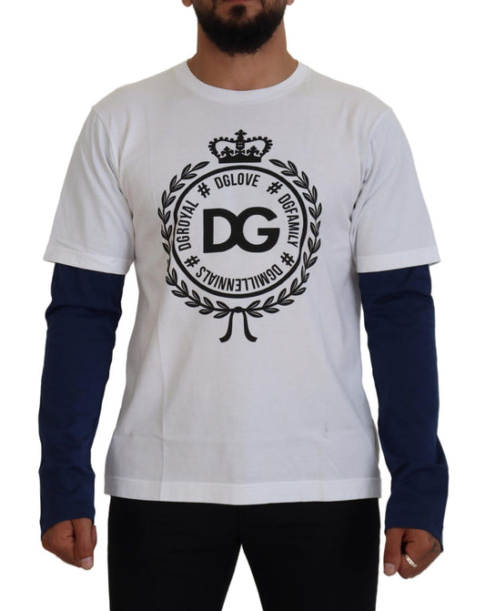 Dolce & Gabbana Elegant Crew-Neck Pullover Sweater