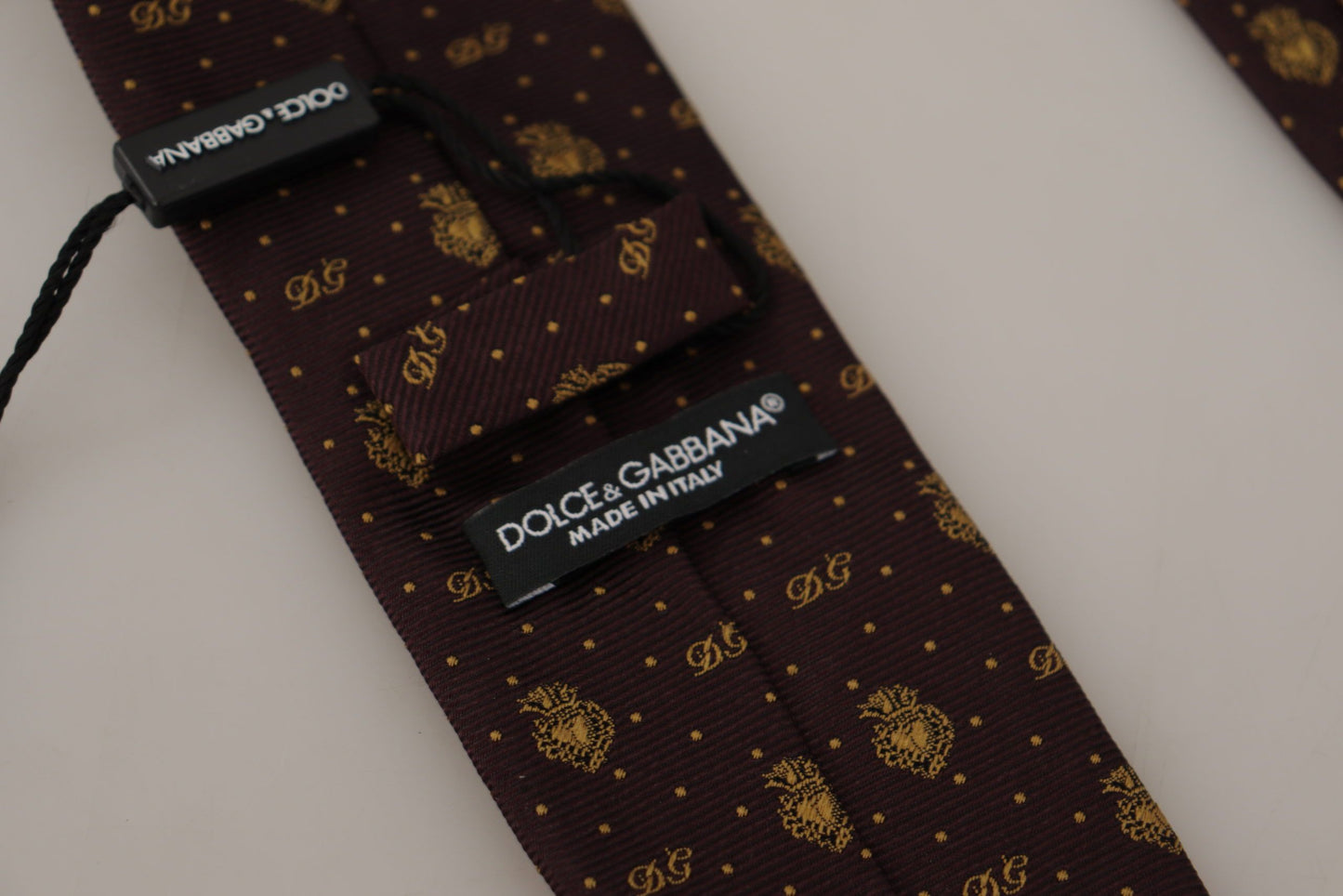 Dolce & Gabbana Elegant Black Silk Tie