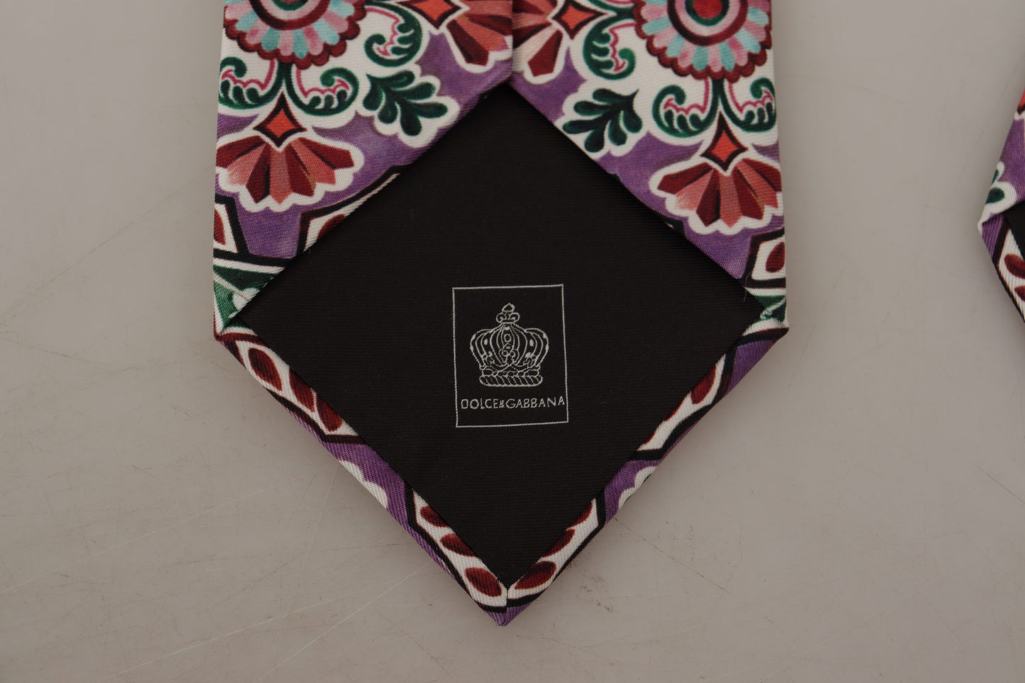 Dolce & Gabbana Elegant Multicolor Silk Tie