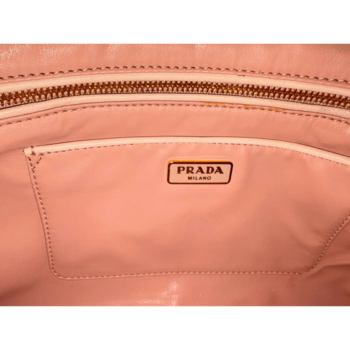 Prada 'Hot Rod Culture' Car Applique White Leather Handbag Clutch