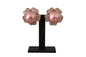 Dolce & Gabbana Elegant Floral Crystal Pearl Clip-On Earrings