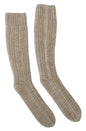 Dolce & Gabbana Chic Beige Wool Blend Over-the-Calf Socks