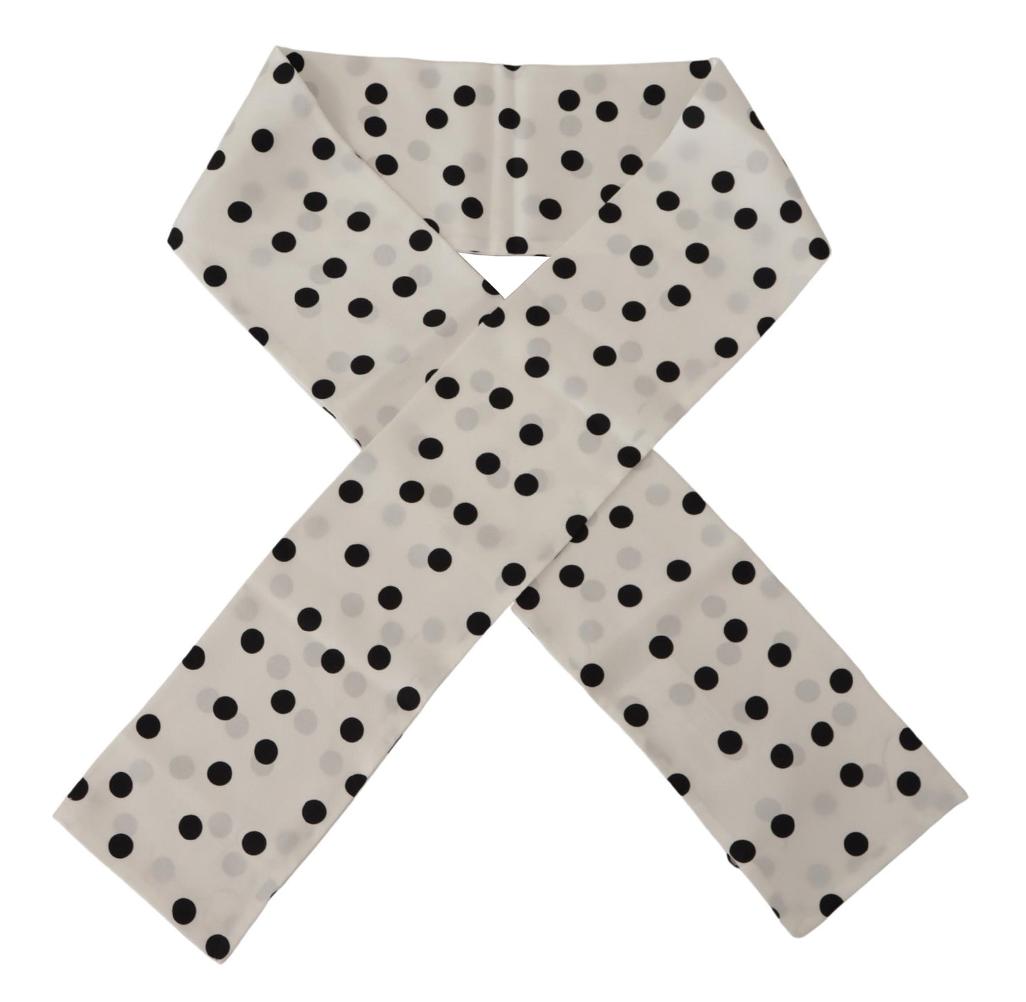 Dolce & Gabbana Dapper Silk Polka Dot Men's Scarf Wrap