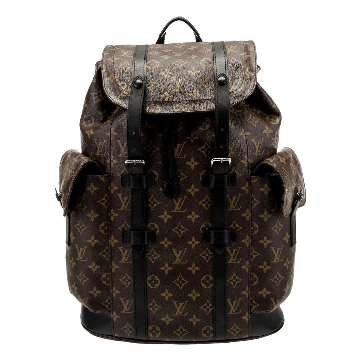 Louis Vuitton Christopher MM Monogram Macassar Canvas Backpack