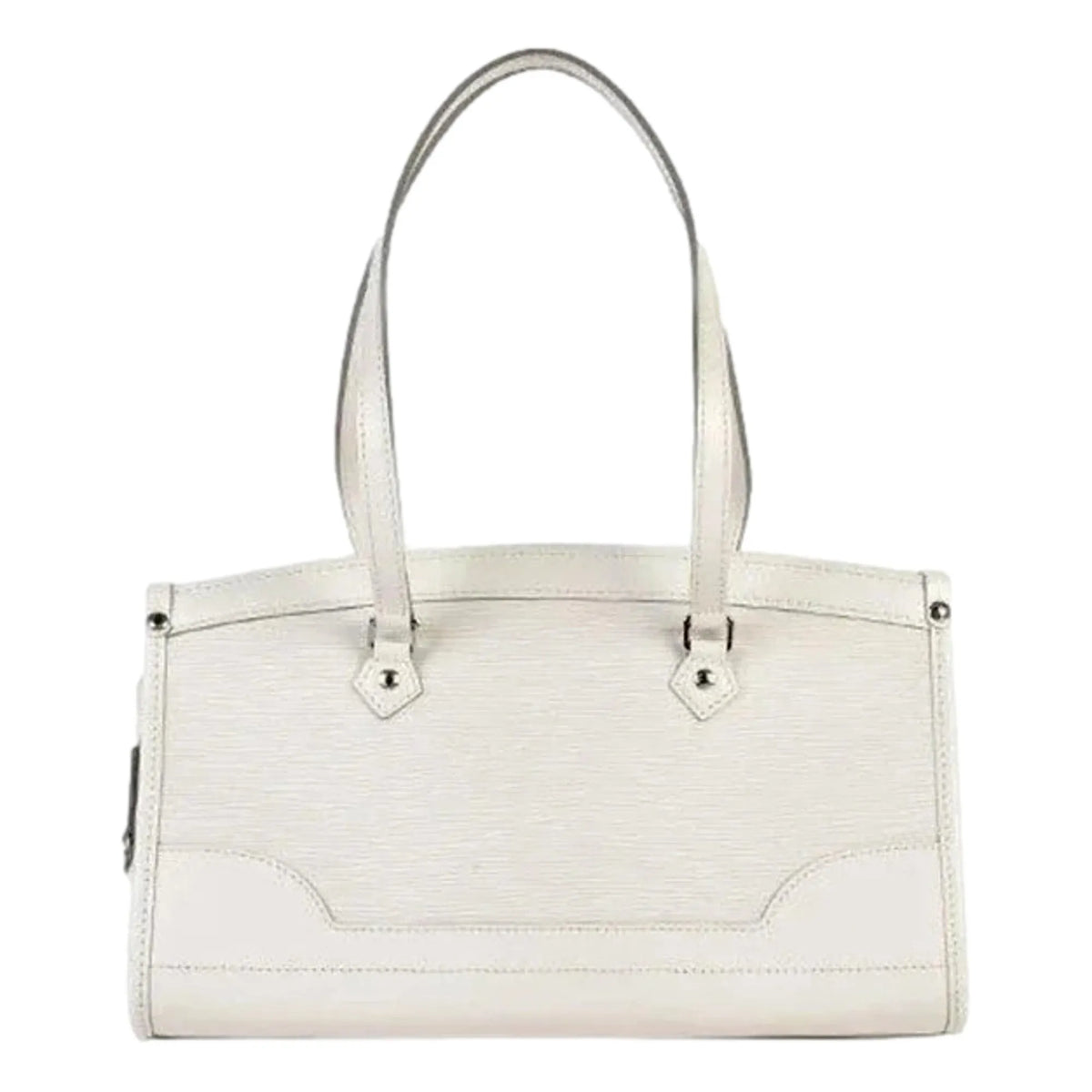 Louis Vuitton Madeleine PM Epi Shoulder Bag White