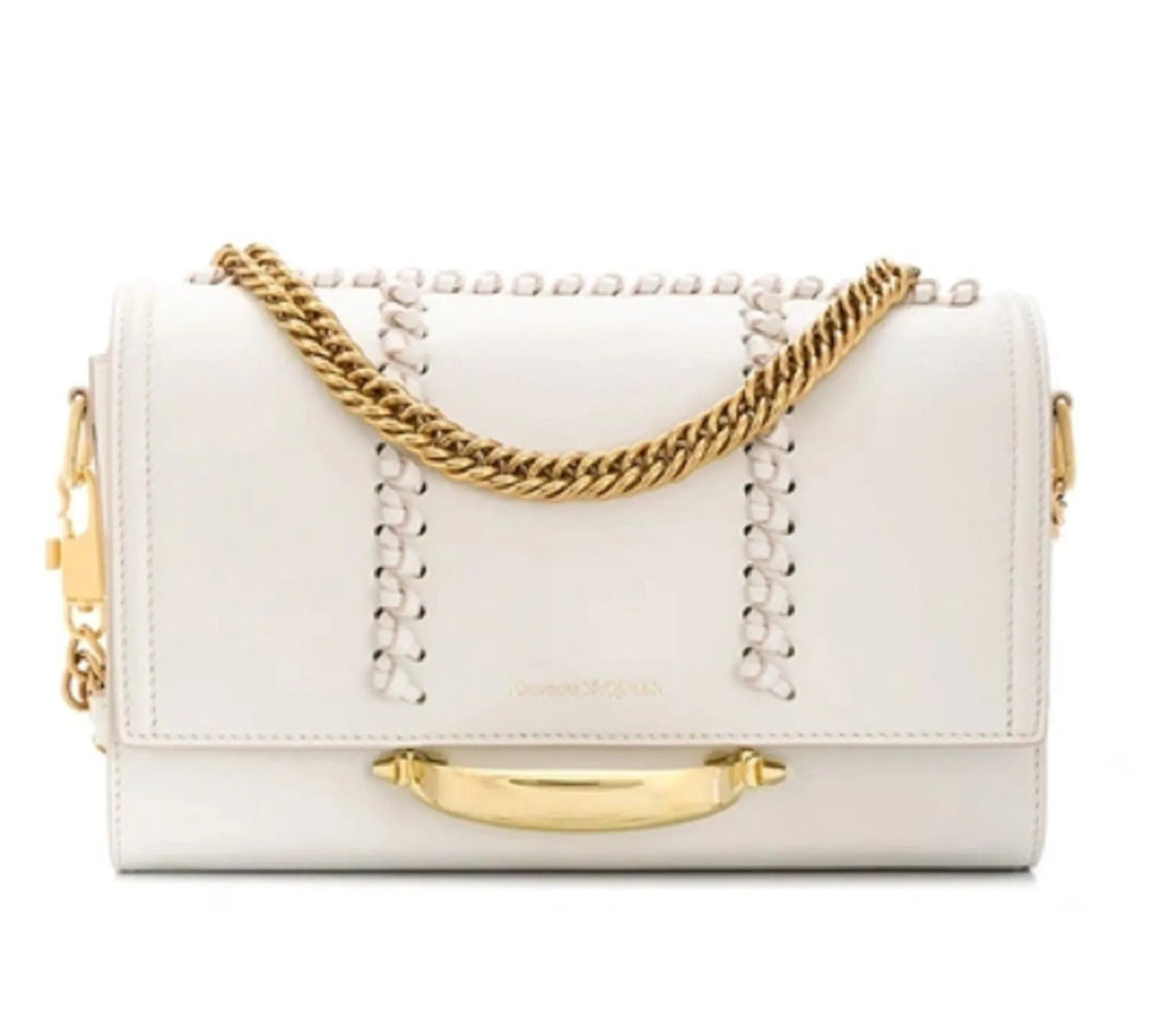 Alexander McQueen The Story Whipstitch Leather Shoulder Bag