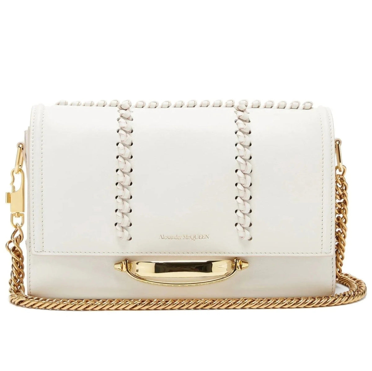 Alexander McQueen The Whipstitch Leather Shoulder Bag - Buy at Clayton's Online - Handbags - Clayton's Online Store