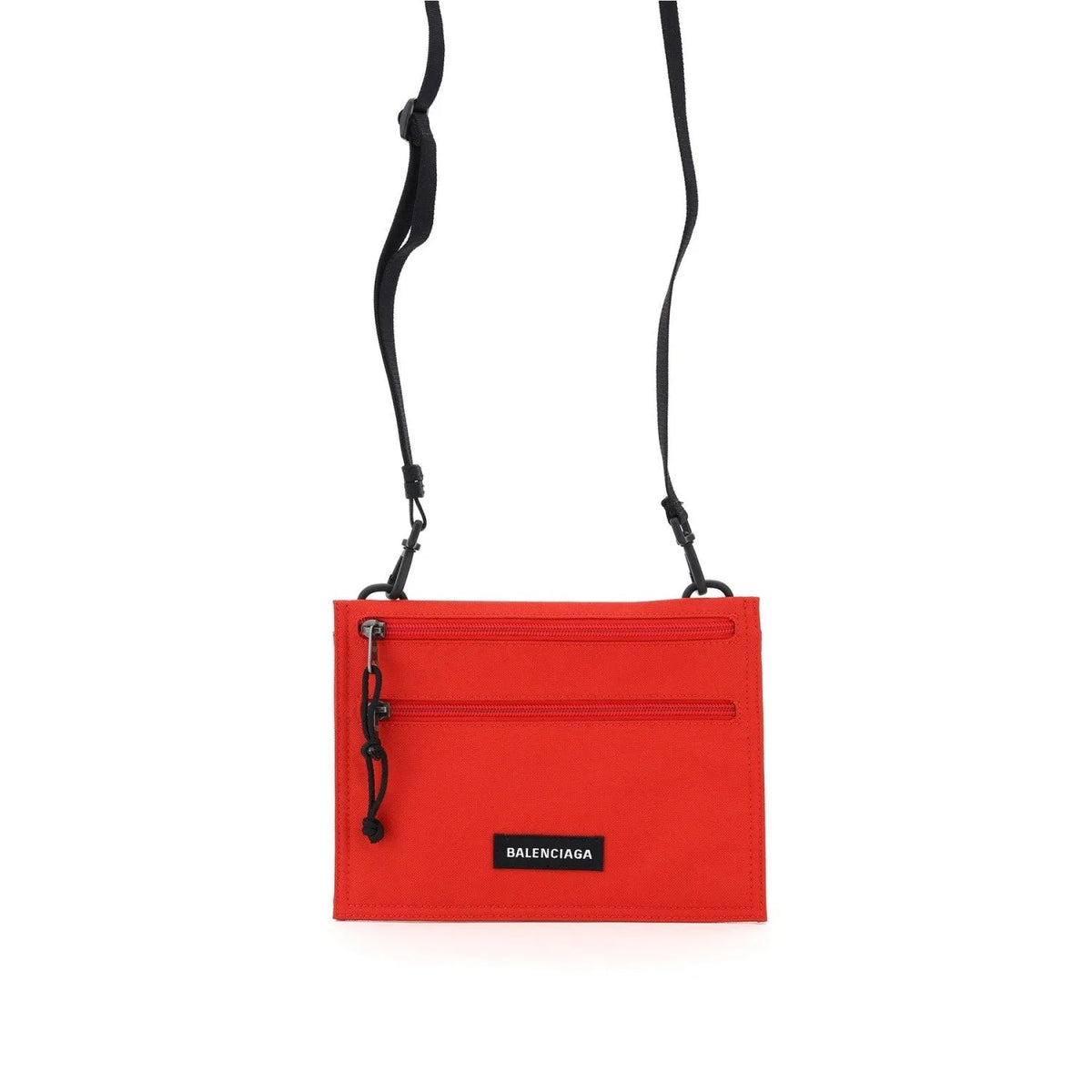 Balenciaga Explorer Pouch Bright Red Nylon