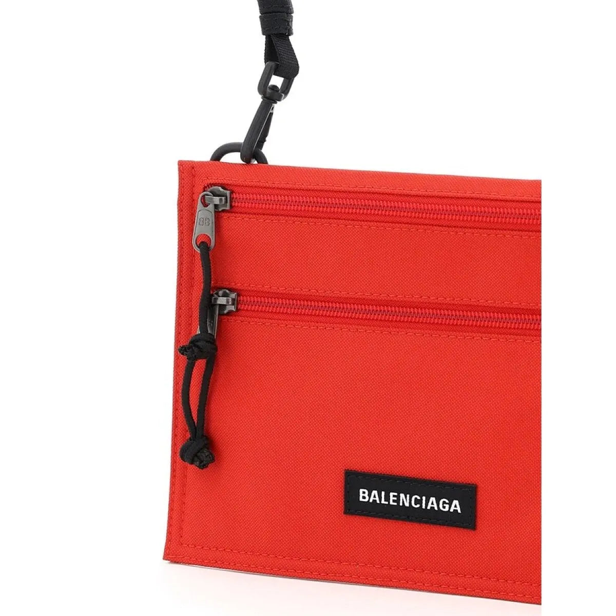 Balenciaga Explorer Pouch Bright Red Nylon