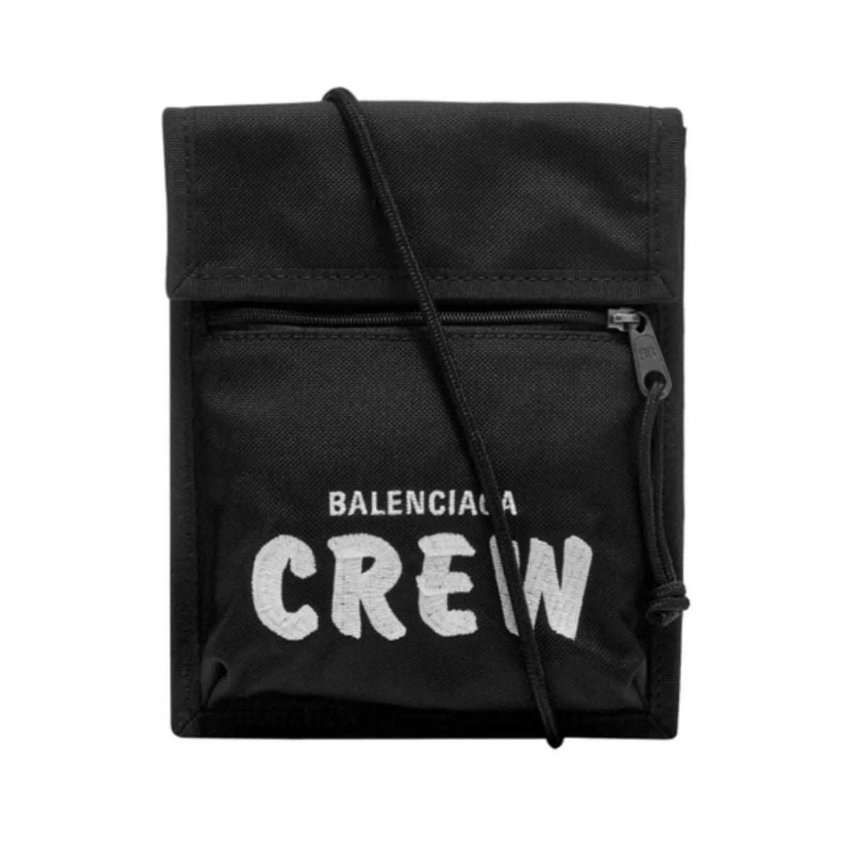 Balenciaga Explorer Pouch Crew Embroidery