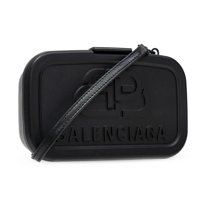 Balenciaga Lunch Box Black Small Shoulder Bag