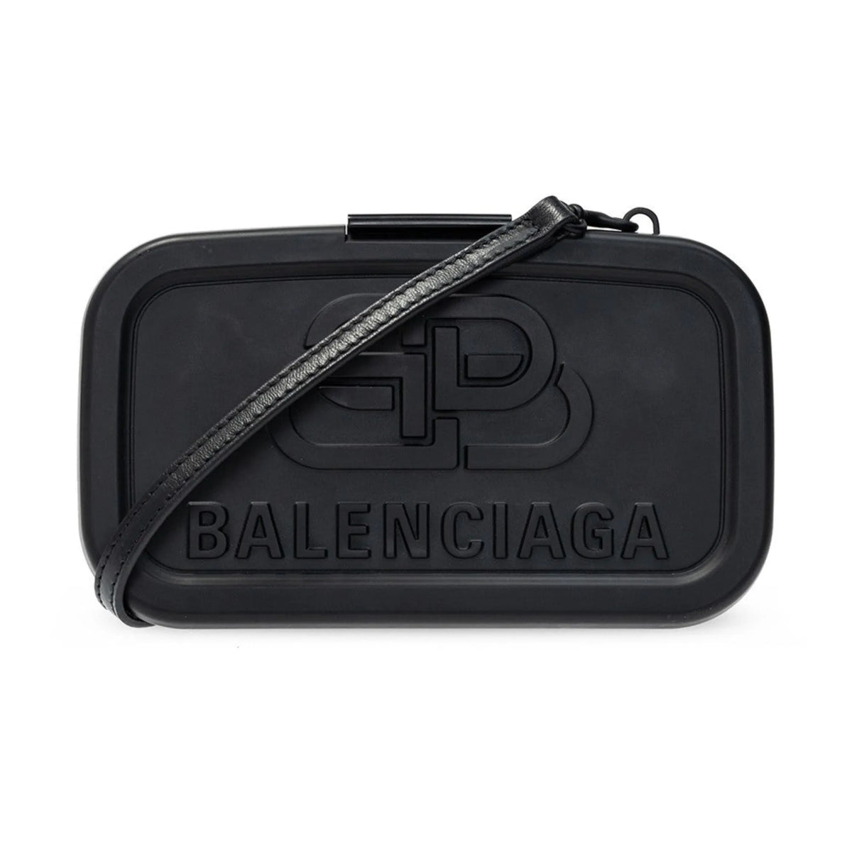 Balenciaga Lunch Box Black Small Shoulder Bag