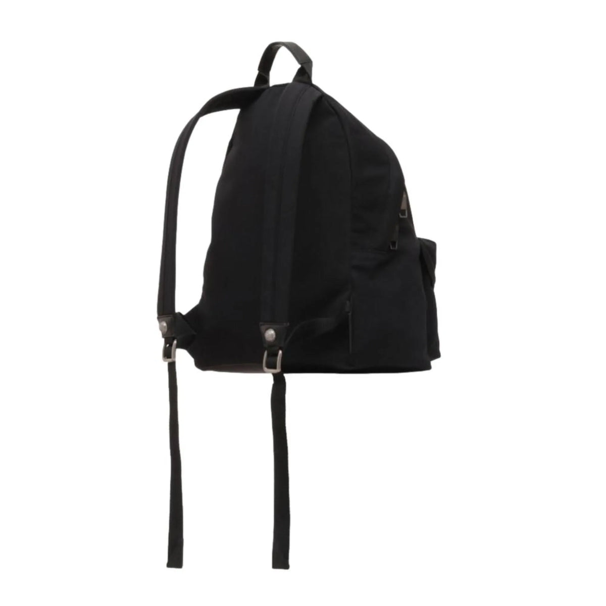 Balmain B-Back Black Nylon White Logo Backpack