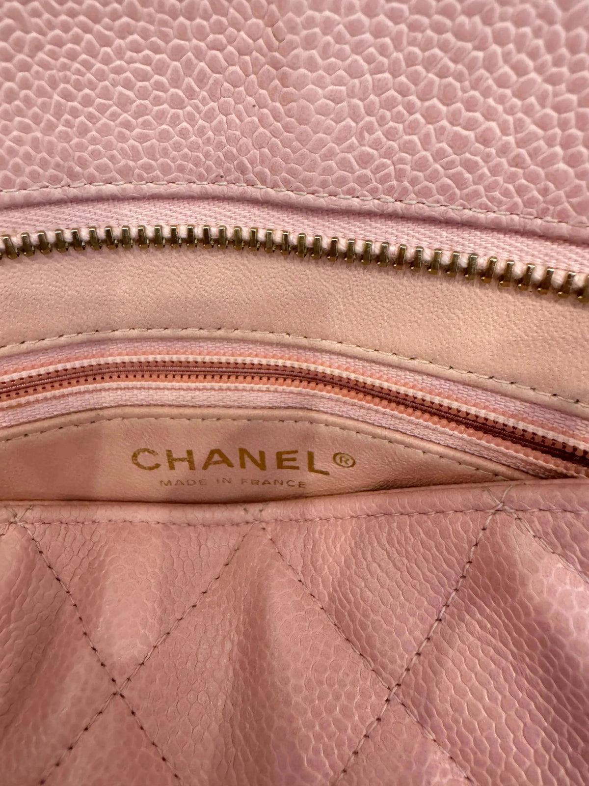 Chanel Caviar Quilted Leather Medallion Tote Pink - Handbags - Clayton's Online Store