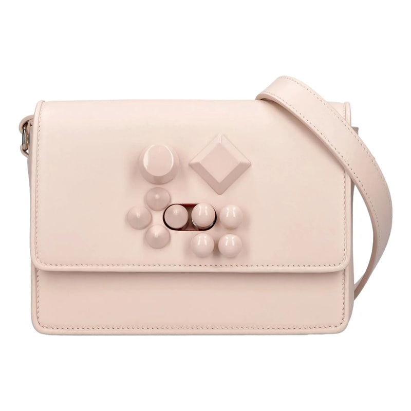 Christian Louboutin Carasky Leche Calf Paris Shoulder Bag