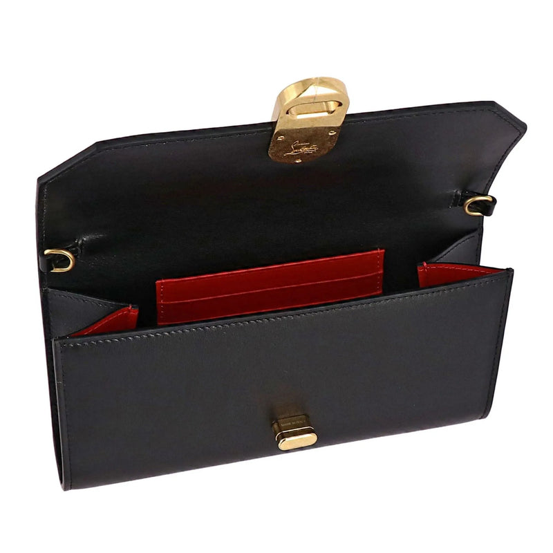 Christian Louboutin Elisa Black Paris Convertible Shoulder Belt Bag - Handbags - Clayton's Online Store