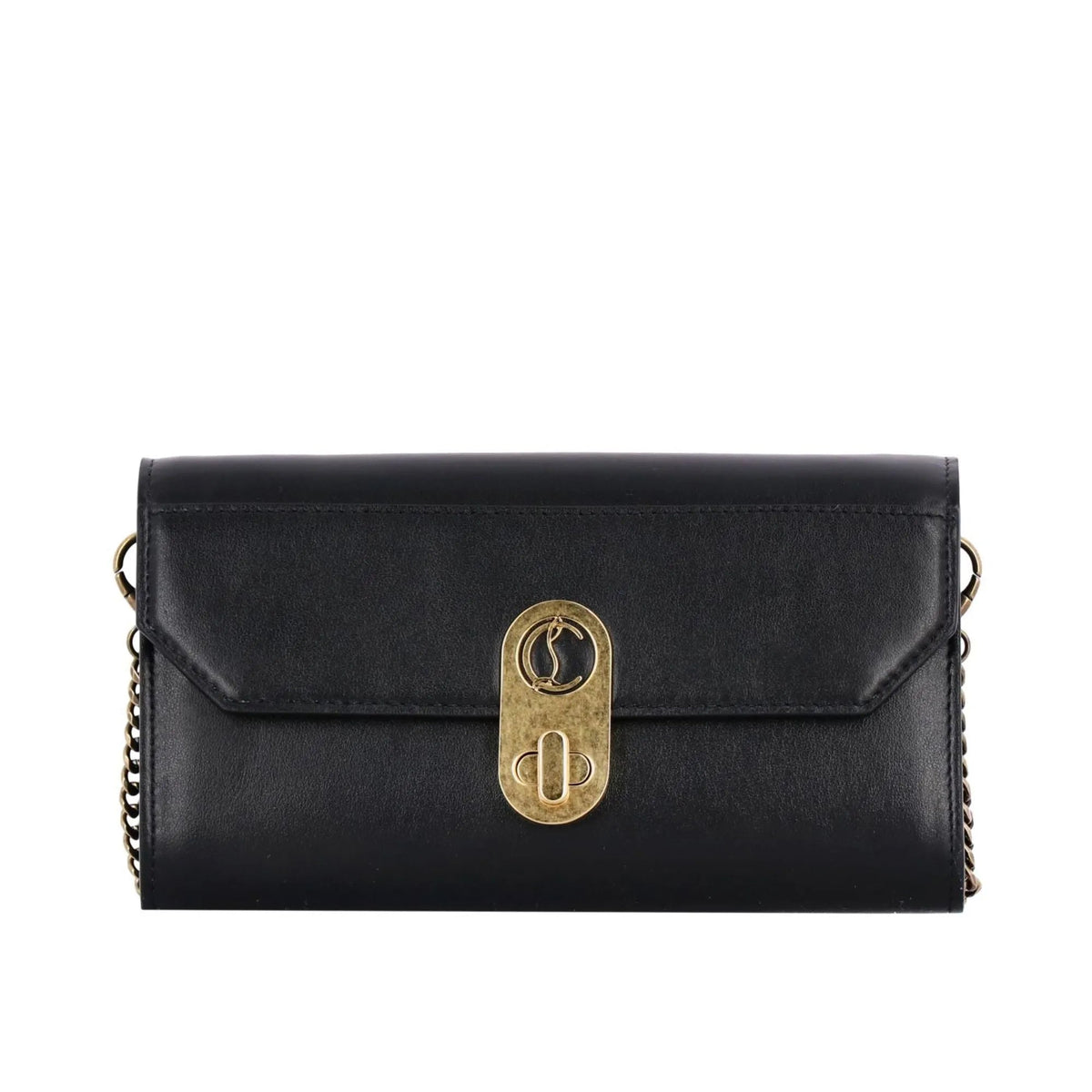 Christian Louboutin Elisa Black Paris Convertible Shoulder Belt Bag - Handbags - Clayton's Online Store