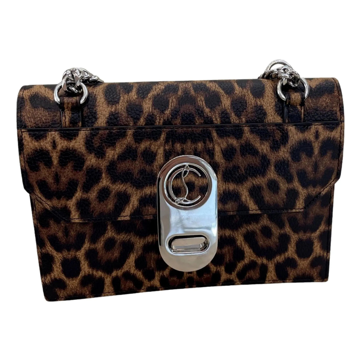 Christian Louboutin Elisa Calf Empire Leopard Bag - Handbags - Clayton's Online Store