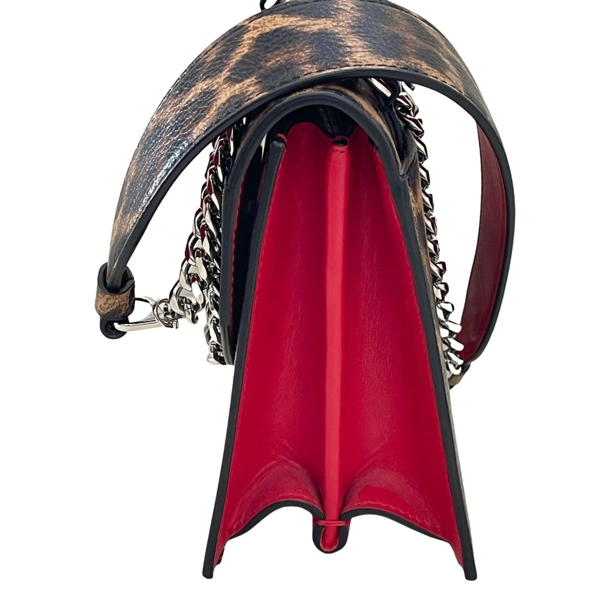 Christian Louboutin Elisa Calf Empire Leopard Bag - Handbags - Clayton's Online Store